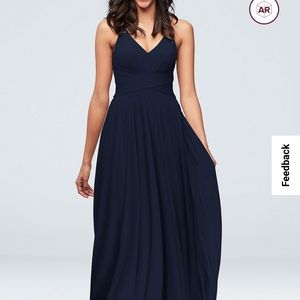 NWT Davids Bridal Marine (Navy Blue) Dress size 8